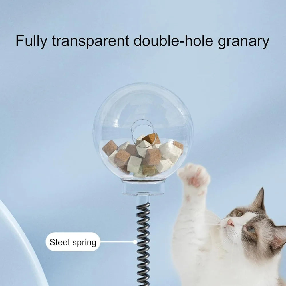 Cat Feeder Toy Tumbler Interactive Kitten Toys for Cats
