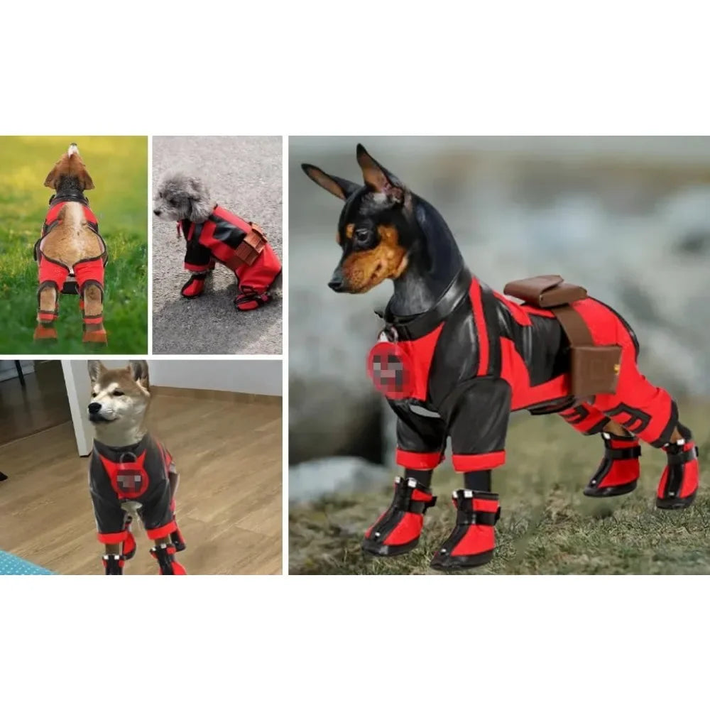 Deluxe Superdog Costume for Dogs Superhero Costumes