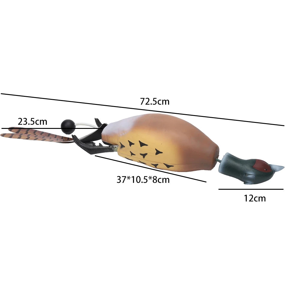 Multipurpose Pet Dead Fowl Fetch Toy For Dogs Training
