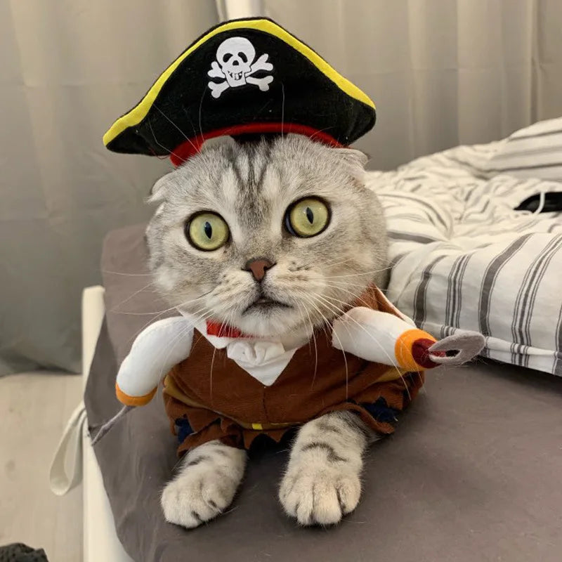 Cute Pirate Dog Clothes For Pets In All Seasons
