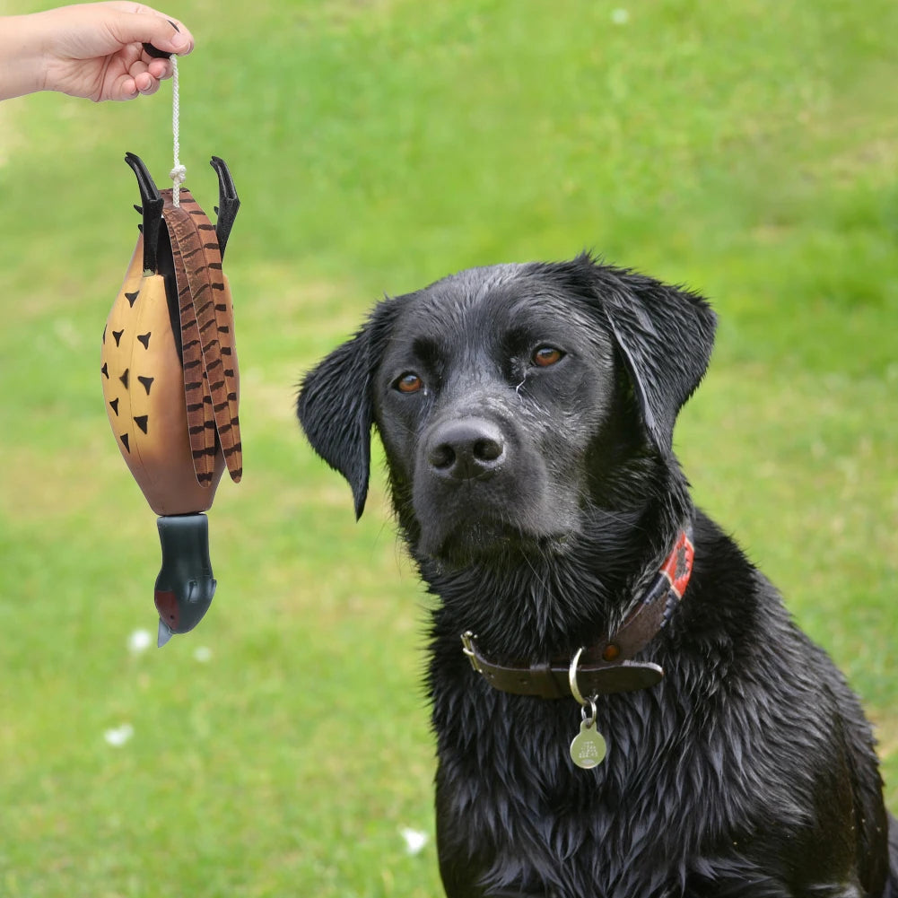 Multipurpose Pet Dead Fowl Fetch Toy For Dogs Training