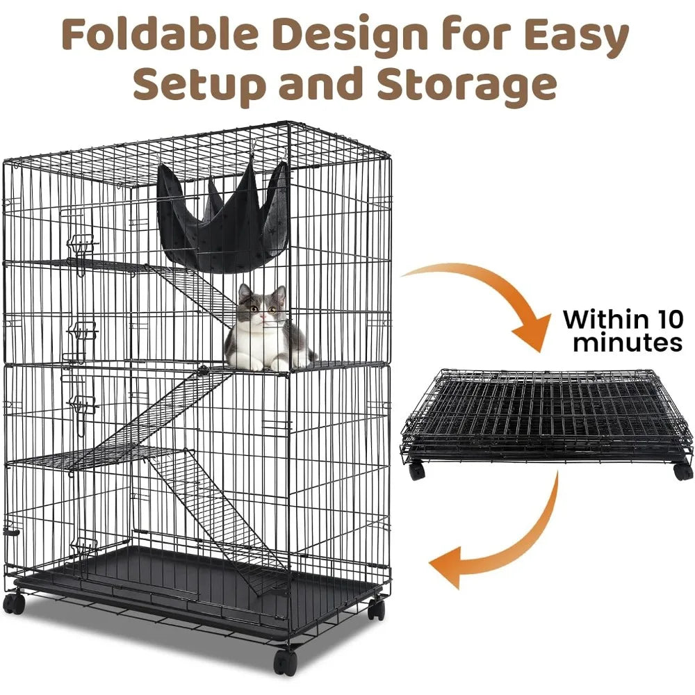 Cat Cages Indoor, Large Cat Crates for Indoor Use