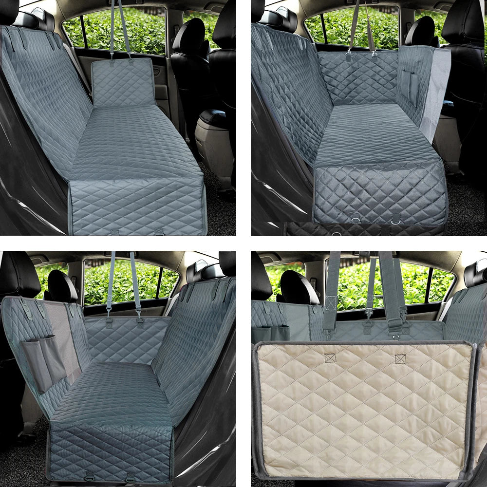 PETRAVEL Dog Car Seat Cover Waterproof Pet Travel Carrier