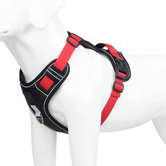 Dog Harness Reflective Medium Large Dogs Tactical Vest 1680D Waterproof Oxford Cloth