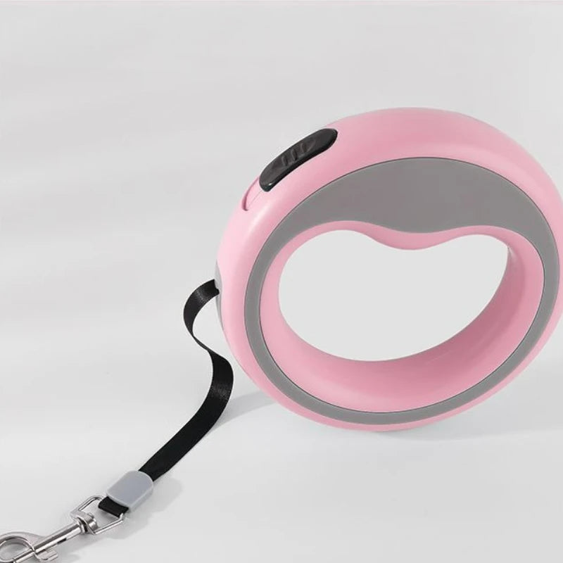 Automatic Retractable Dog Leash Durable Nylon Adjustable Leash