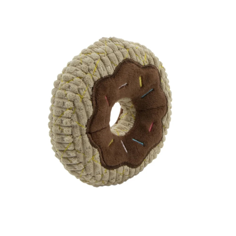 Durable Squeaky Dog Toy Small Breeds Plush Chew Guard