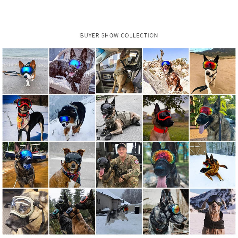 Dog Goggles Sunglasses Anti-UV Protection For Travel