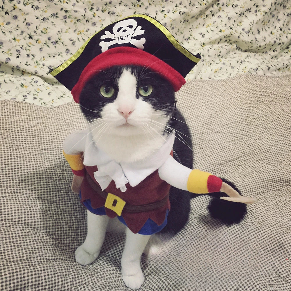 Cute Pirate Dog Clothes For Pets In All Seasons