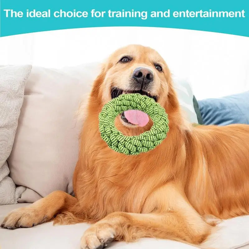 Dog Toys Rope Chewing Toy For Puppy Tear-Resistant Rope