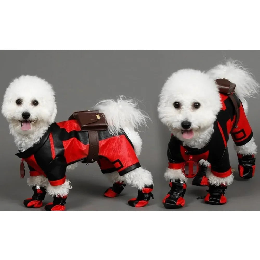 Deluxe Superdog Costume for Dogs Superhero Costumes