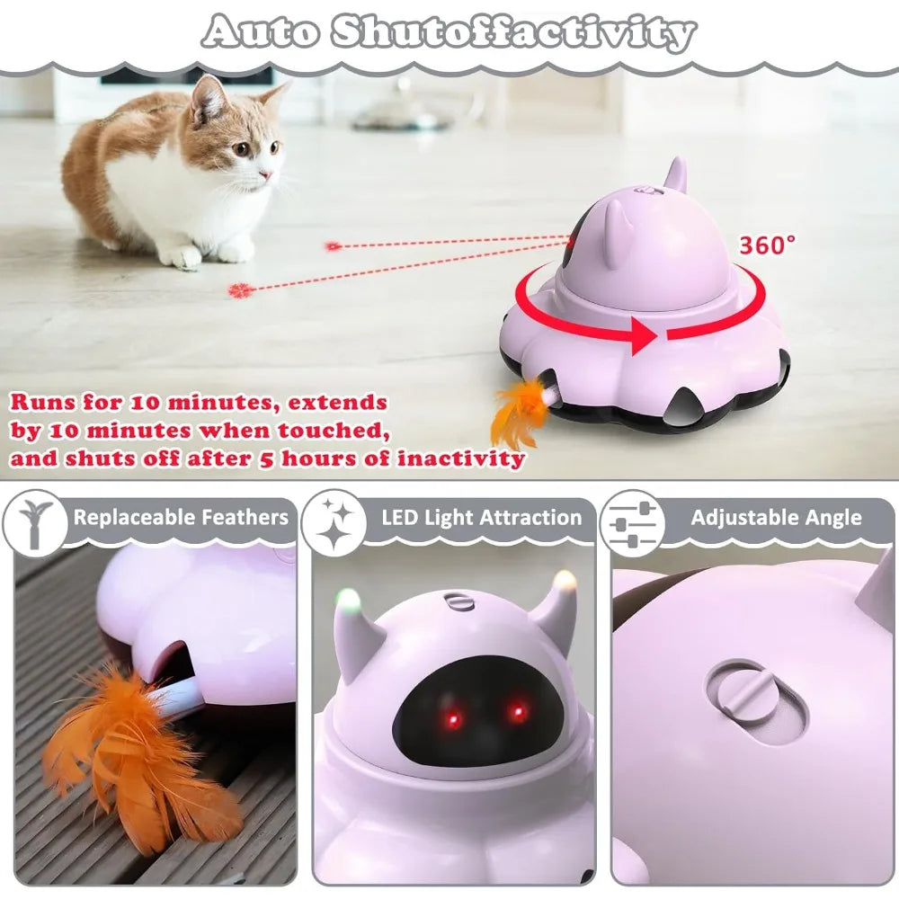 Interactive Cat Toys for Indoor Cats and Laser Toys