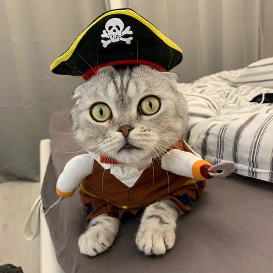 Cute Pirate Dog Clothes For Pets In All Seasons