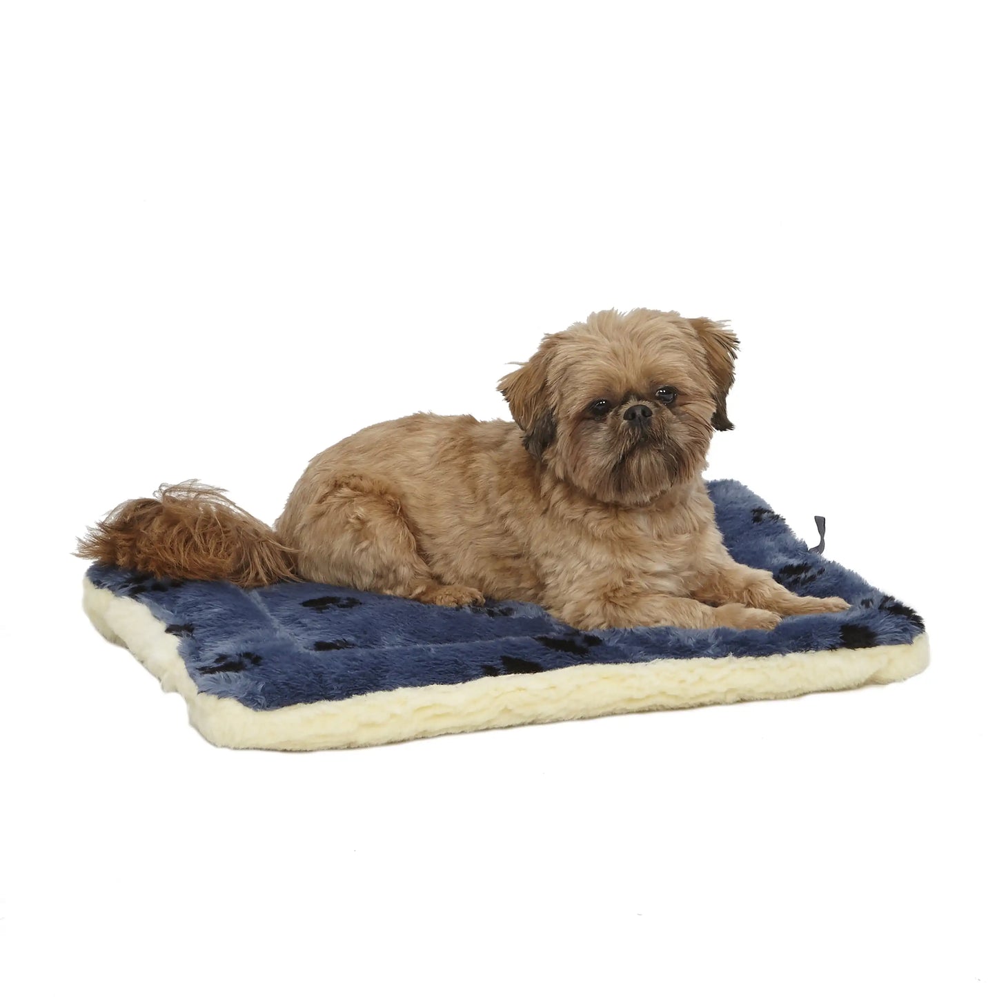 Midwest Homes for Pets Blue Paw Print Dog Bed 24 Inch