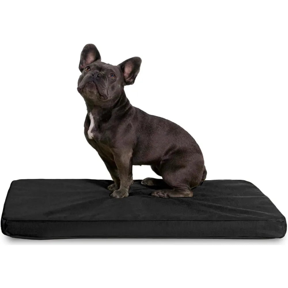 Tough Rip-Stop Orthopedic Dog Bed with Washable Cover