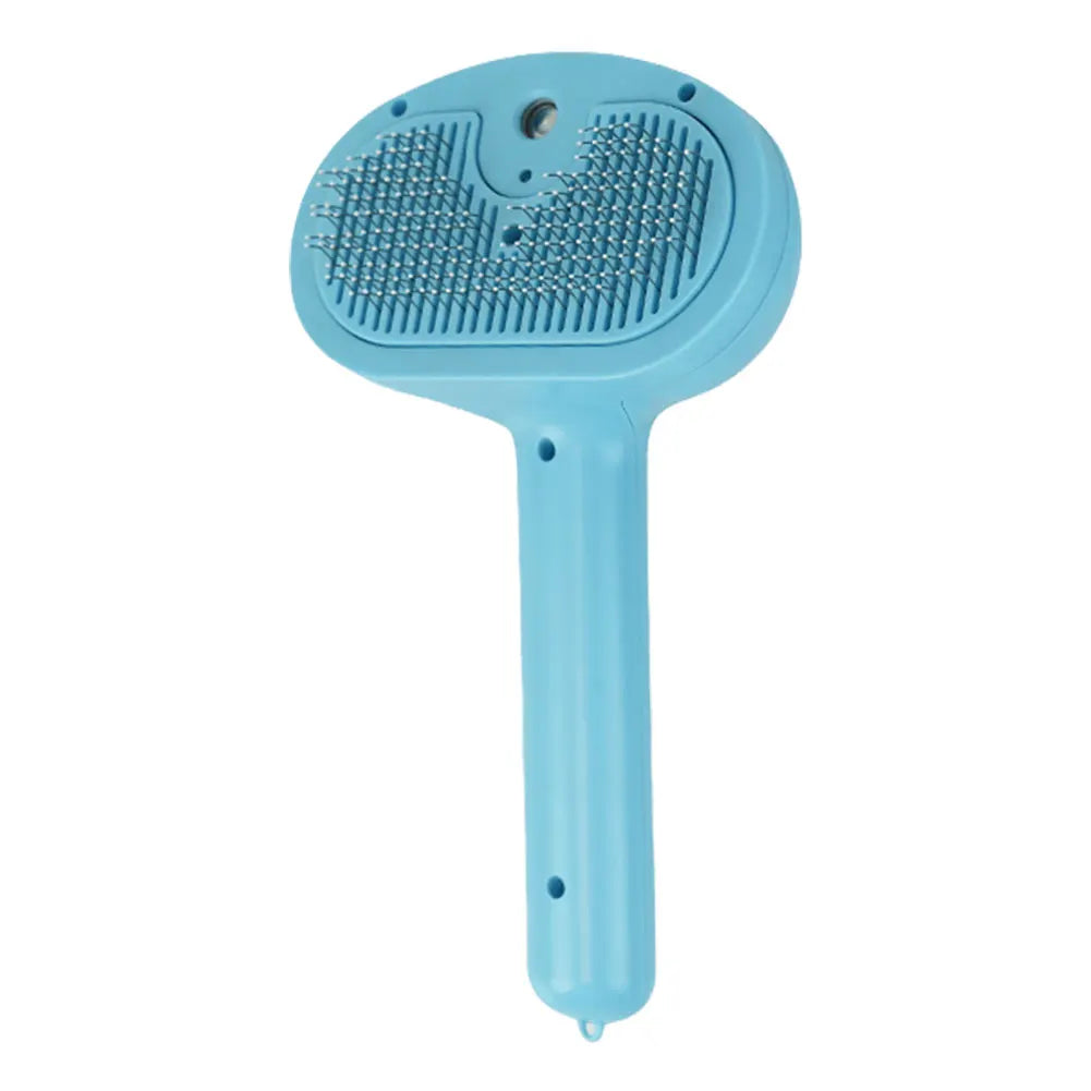 Cat Hair Brush with Release Button Massage Grooming Brush