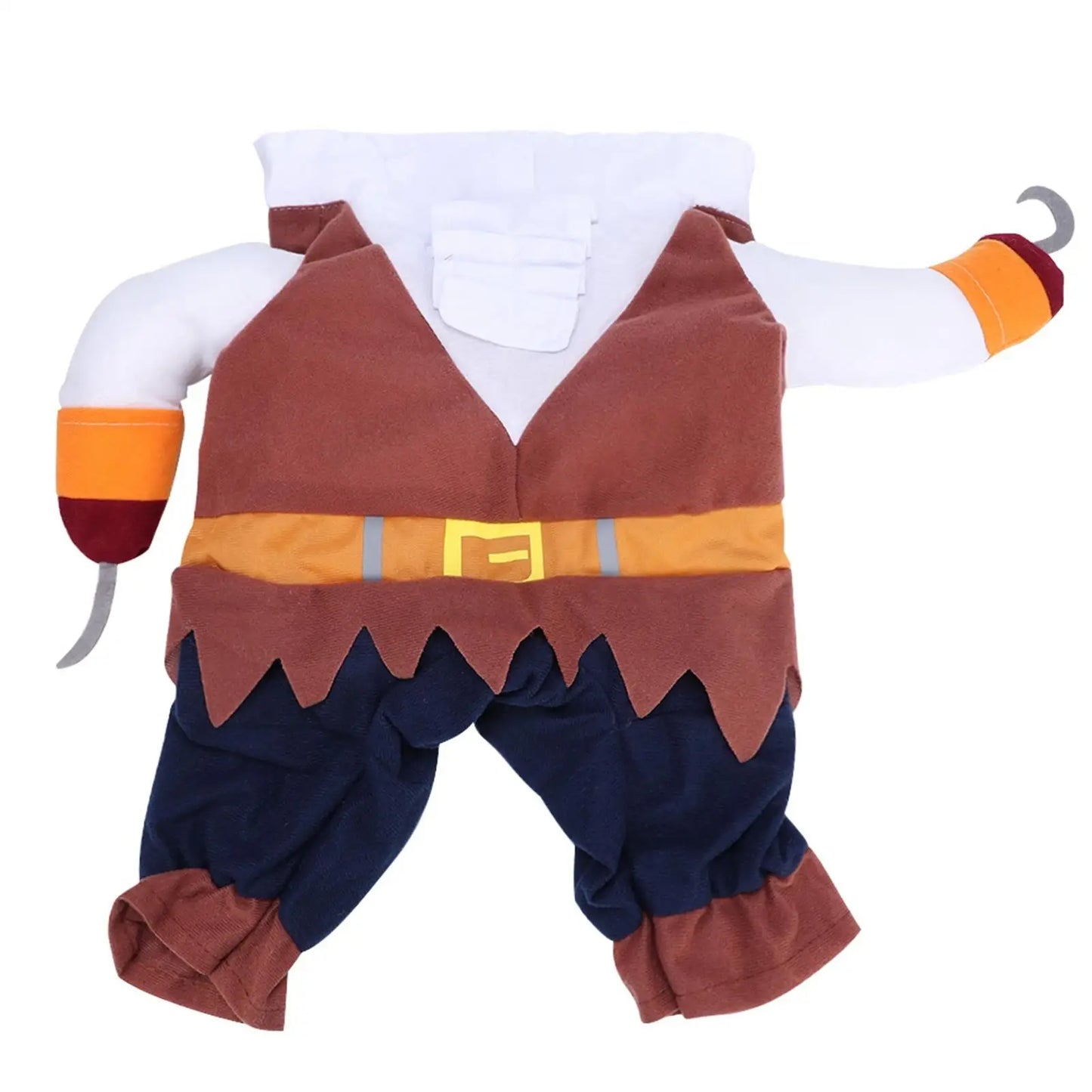 Adorable Pet Pirate Costume - Cute Halloween Outfit for Dogs Cats