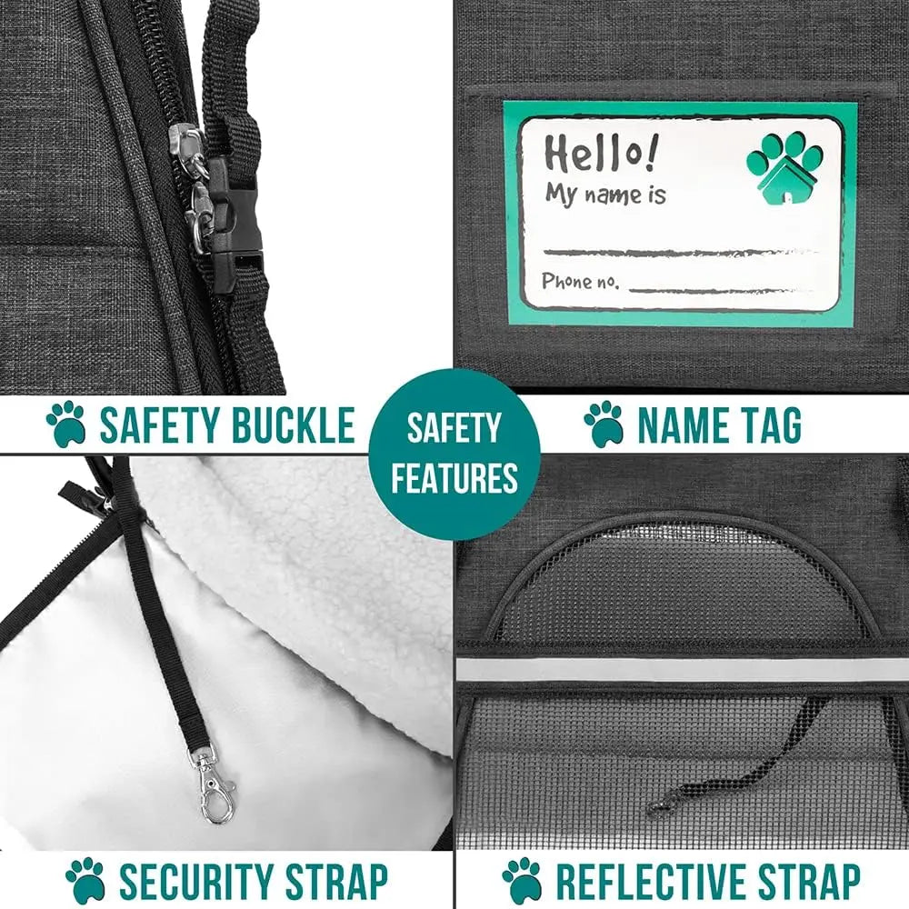 Airline Approved Pet Carrier for Cat and Small Dog