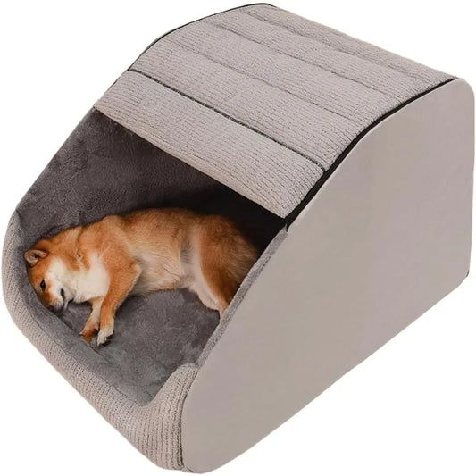 Cozy Dog House Indoor Plush Dog Cave Bed Cushion G