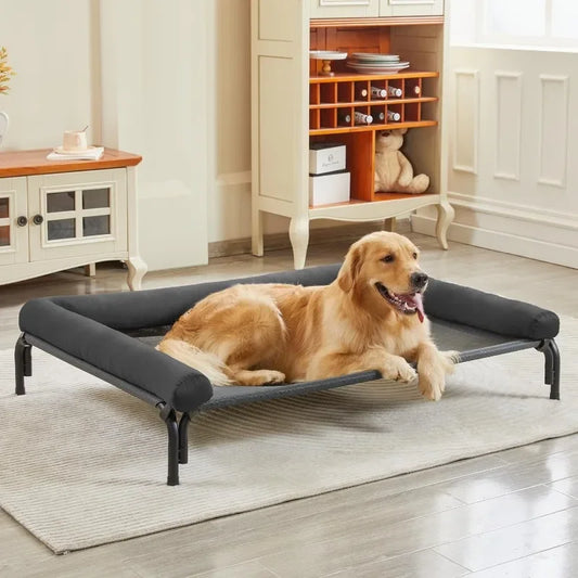 Cooling Elevated Dog Bed for XLarge Dogs Quick Install