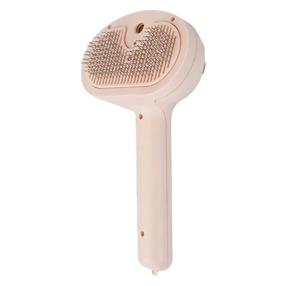 Cat Hair Brush with Release Button Massage Grooming Brush