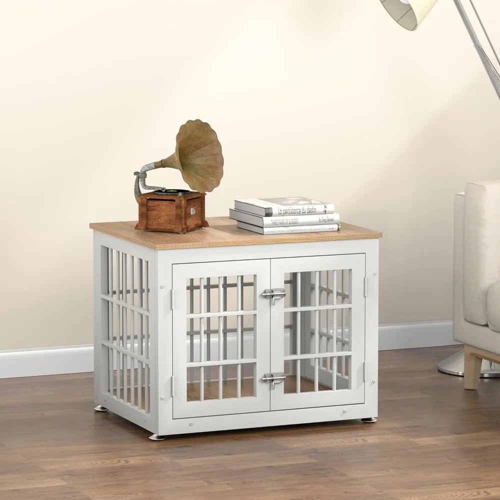 Heavy Duty Dog Crate Furniture for Small Dogs Decorative Pet House