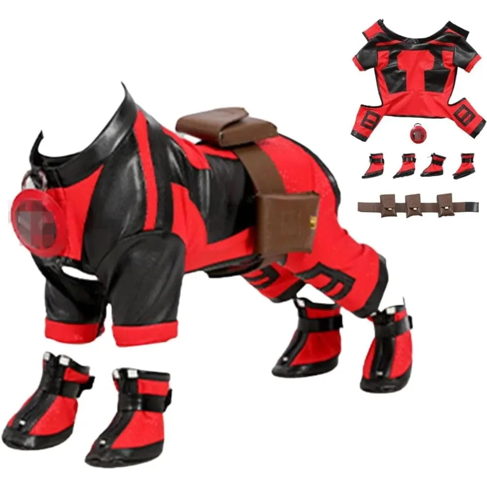 Deluxe Superdog Costume for Dogs Superhero Costumes
