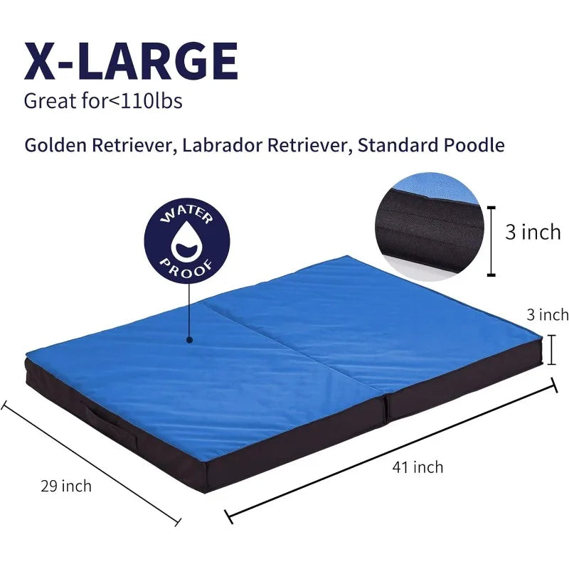 Outdoor Dog Beds for Large Dogs Waterproof Portable Bed