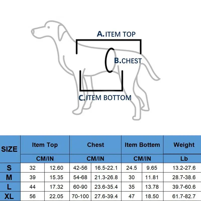 Pet Rehabilitation Sling Lift Vest Harness For Senior Dogs