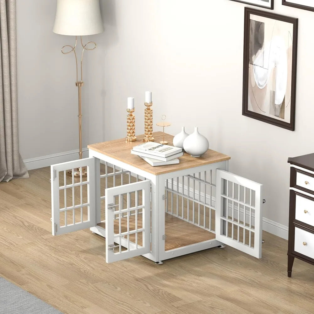 Heavy Duty Dog Crate Furniture for Small Dogs Decorative Pet House