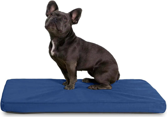 Tough Rip-Stop Orthopedic Dog Bed with Washable Cover