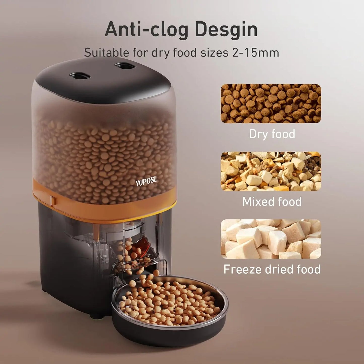 2025 Upgraded Automatic Cat Feeder - 4L Auto Pet Feeder