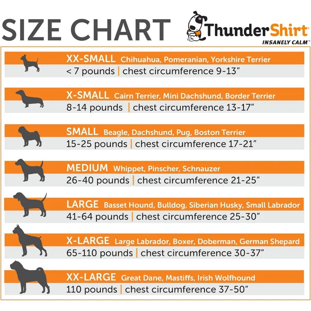 Dog Hoodies for Dogs Anxiety Relief Calming Vest