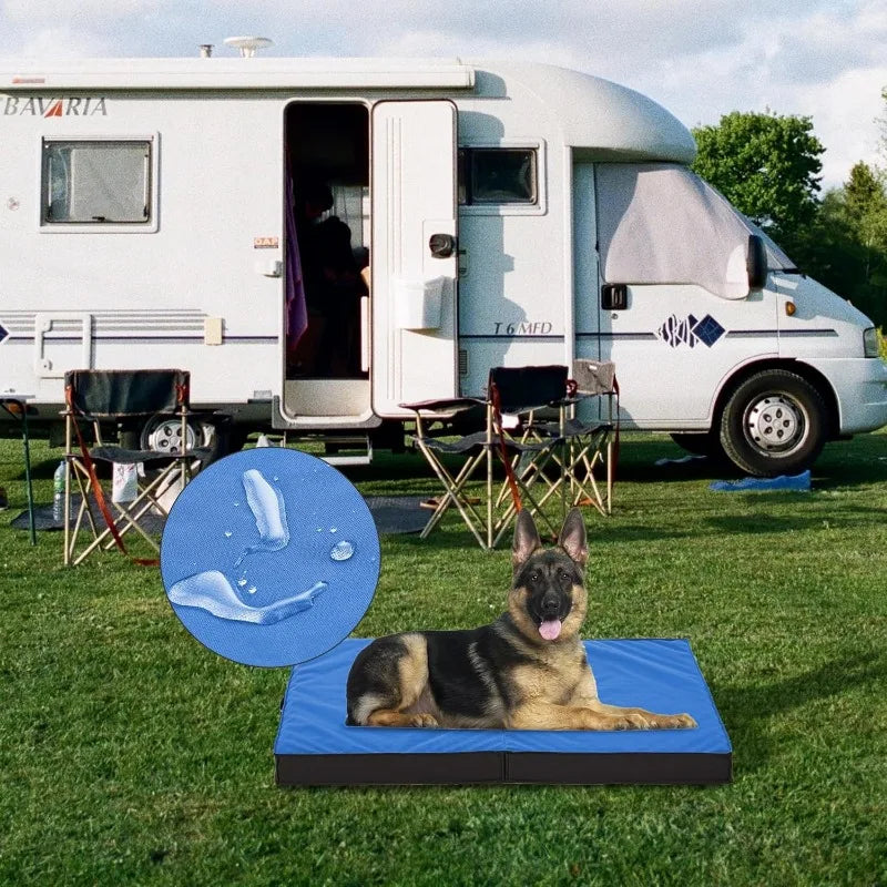 Outdoor Dog Beds for Large Dogs Waterproof Portable Bed