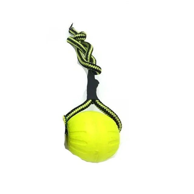EVA Floating Dog Training Ball with Rope Chew Toys