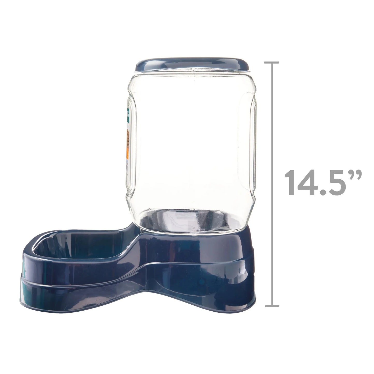 Vibrant Life Gravity Pet Feeder Blue Large 10 Pound Capacity