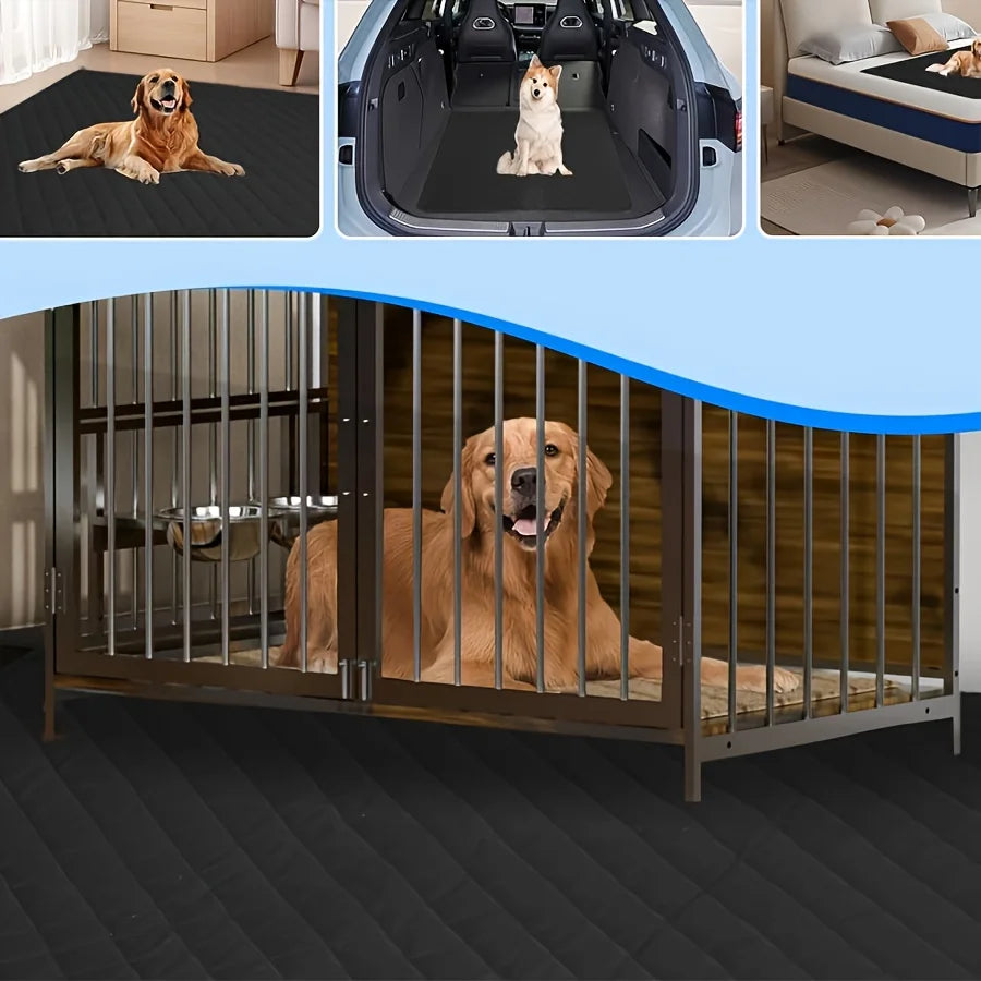 Washable Dog Urine Mats and Pet Floor Carpets, Reusable
