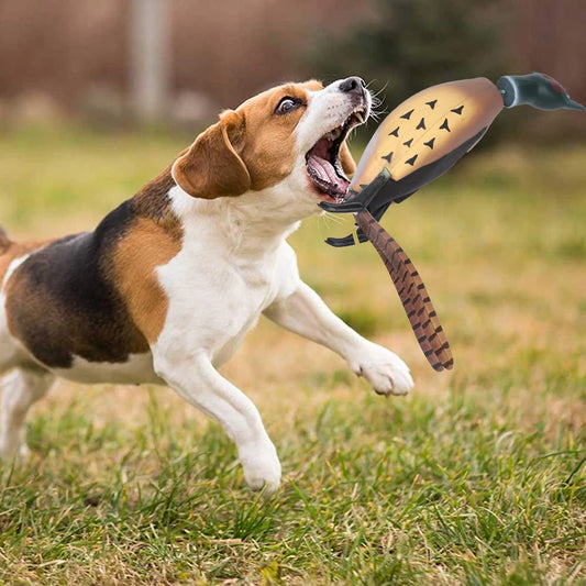 Multipurpose Pet Dead Fowl Fetch Toy For Dogs Training