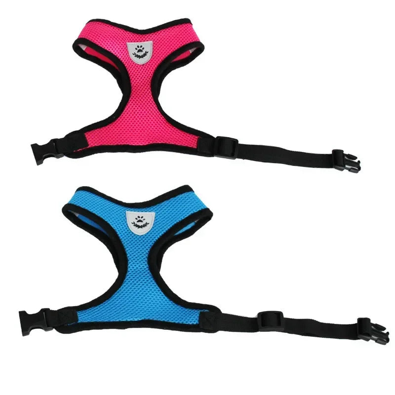 Cat Dog Adjustable Harness Vest Walking Lead Leash For Puppy