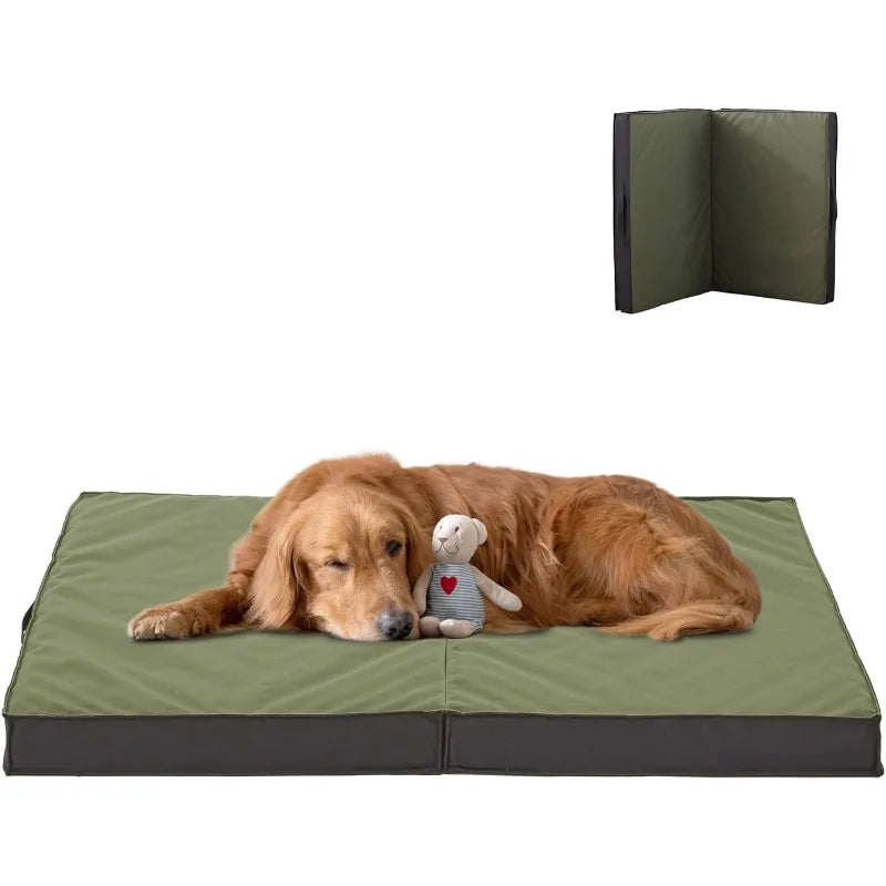 Outdoor Dog Beds for Large Dogs Waterproof Portable Bed