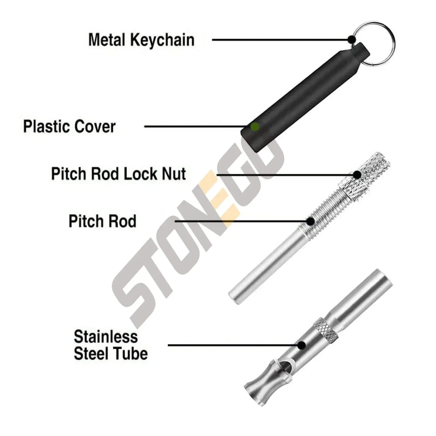 Dog Pet Supplies Dog Whistle Multicolor Ultrasonic Training