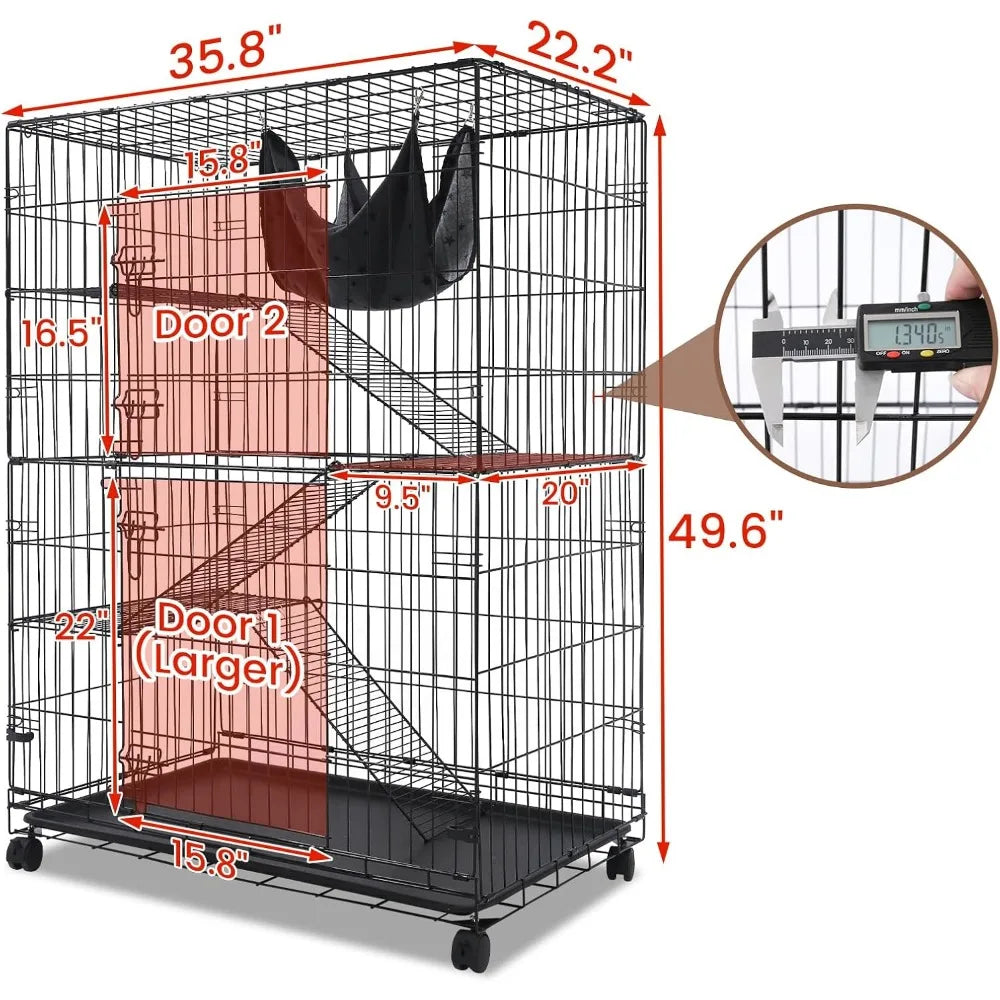 Cat Cages Indoor, Large Cat Crates for Indoor Use