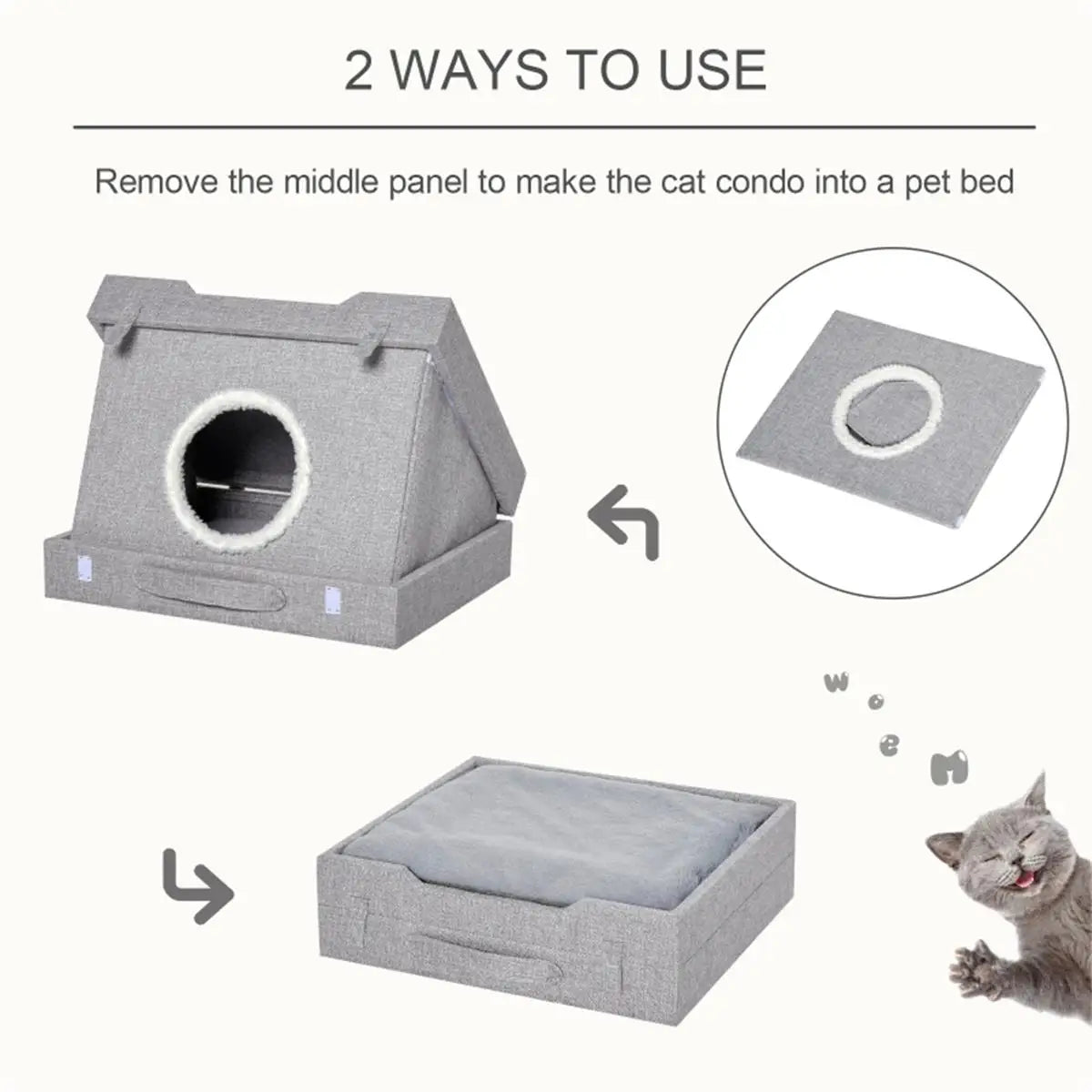 Pet Stairs for Cats - Cat Climbing Tower & House Access