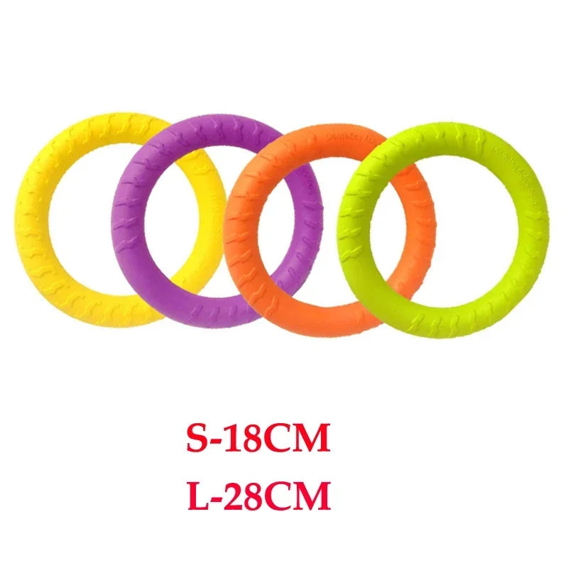 EVA Floating Dog Training Ball with Rope Chew Toys