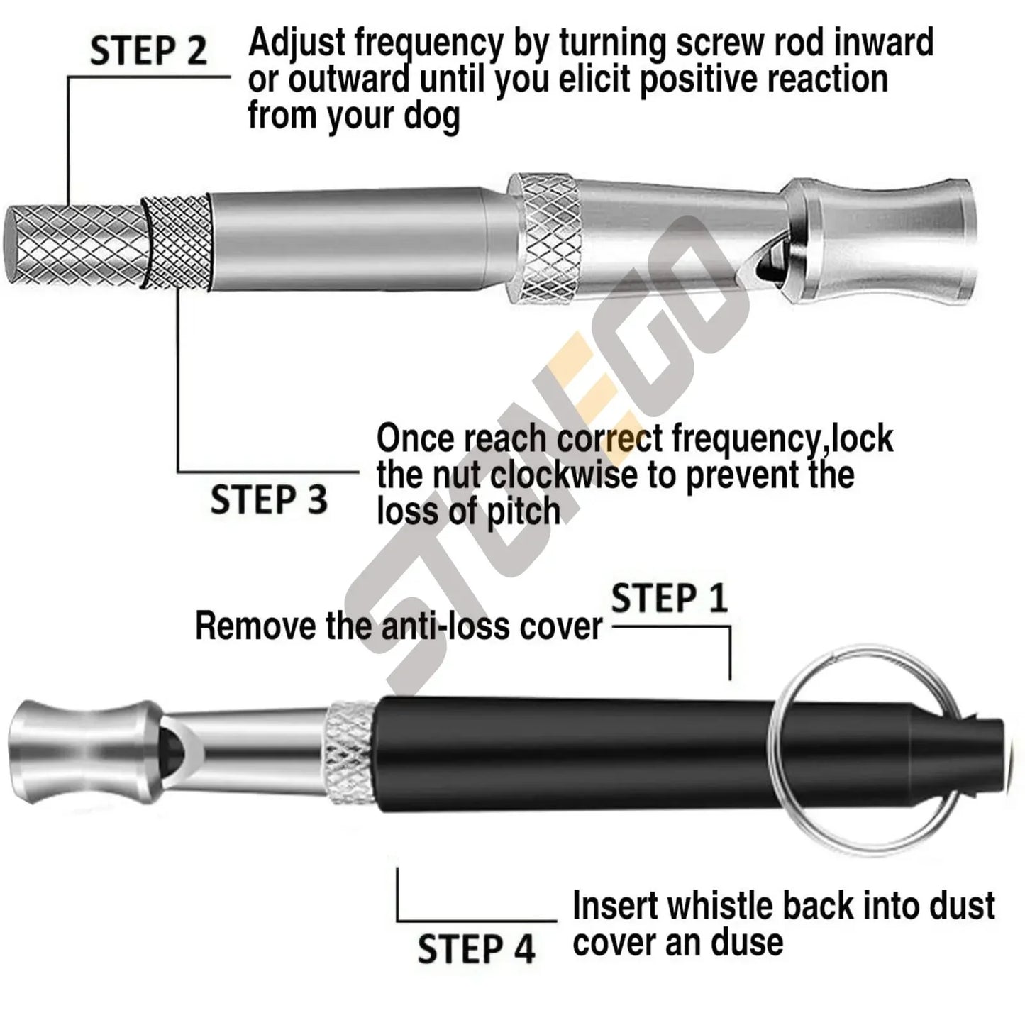 Dog Pet Supplies Dog Whistle Multicolor Ultrasonic Training
